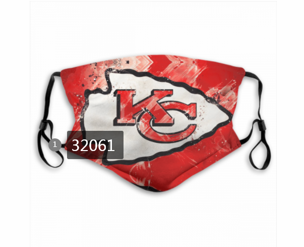 NFL 2020 Kansas City Chiefs 109 Dust mask with filter